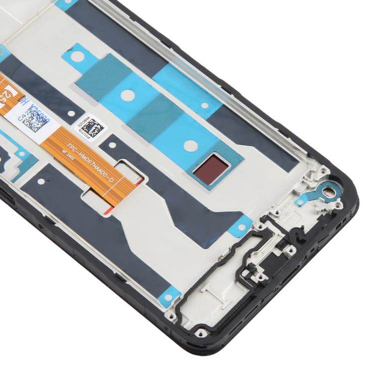 OEM LCD Screen Digitizer Full Assembly with Frame, For Realme 14x India, For Realme 14x RMX5020, For Realme C75 4G RMX3941, For Realme C65s, For Realme C65 5G, For Realme C61 4G RMX3939 RMX3930, For Realme Narzo N63 4G, For Realme C63 4G               ...