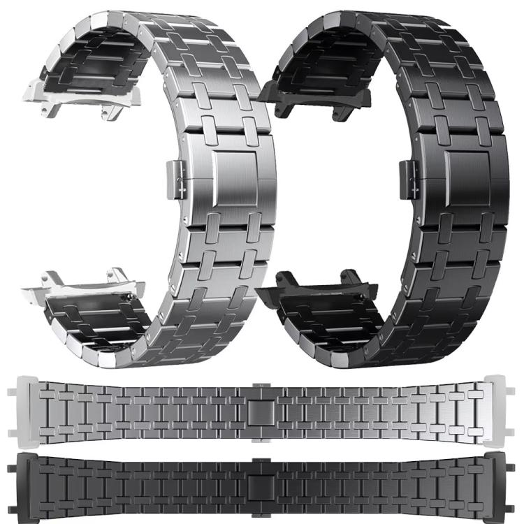 Butterfly Buckle Stainless Steel Watch Band, For  Amazfit T-Rex 3, For  Amazfit T-Rex 2, For Amazfit T-Rex Pro