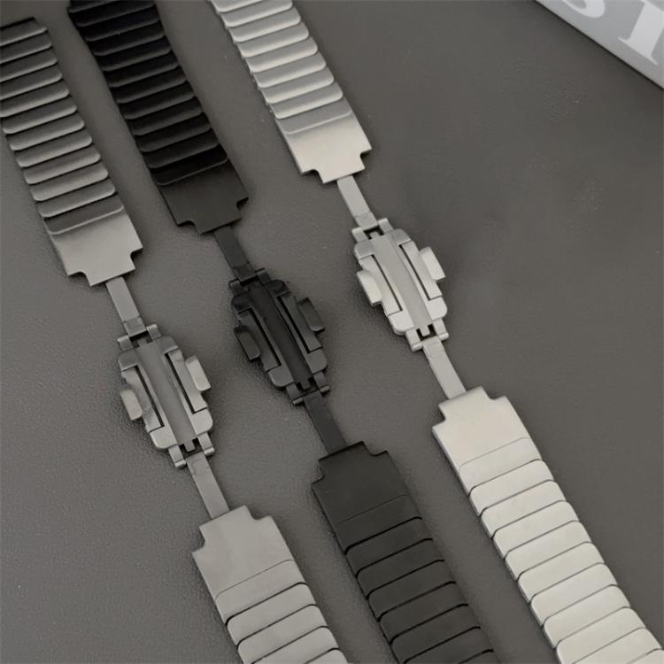 One Beads Side Detachable Stainless Steel Watch Band, For  Amazfit T-Rex 3, For  Amazfit T-Rex 2, For Amazfit T-Rex Pro