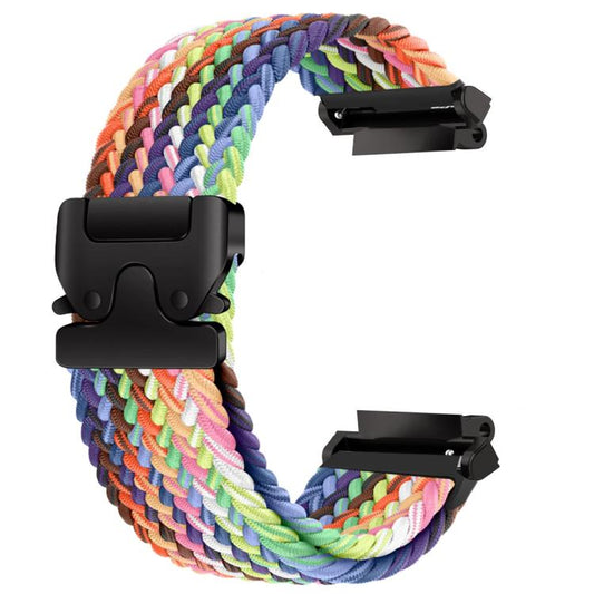 Parachute Snap Buckle Braided Watch Band, For Amazfit T-Rex Pro