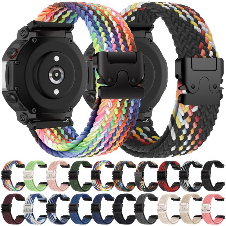 Parachute Snap Buckle Braided Watch Band, For  Amazfit T-Rex 3, For  Amazfit T-Rex 2