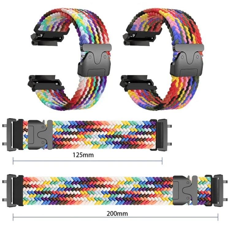 Parachute Snap Buckle Braided Watch Band, For Amazfit T-Rex Pro