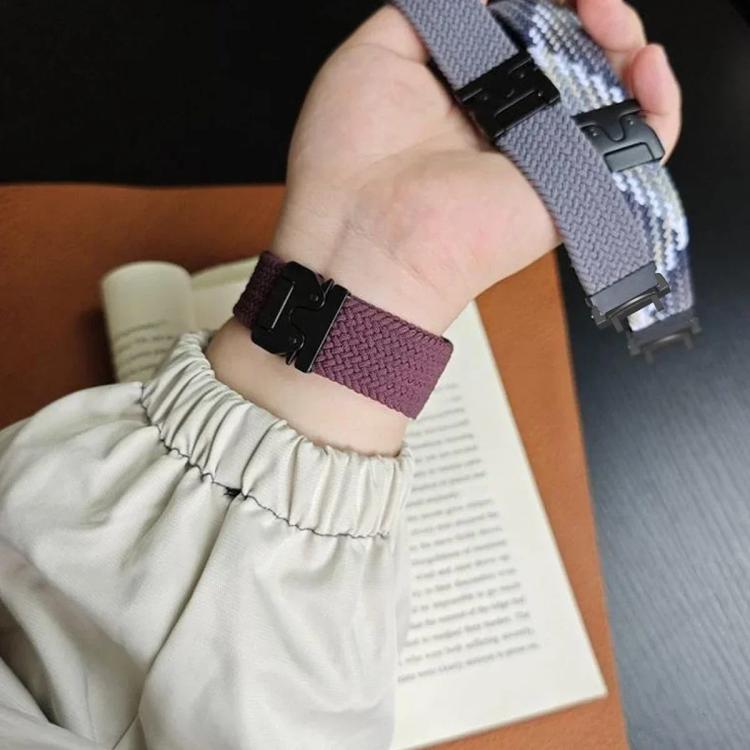 Parachute Snap Buckle Braided Watch Band, For  Amazfit T-Rex 3, For  Amazfit T-Rex 2