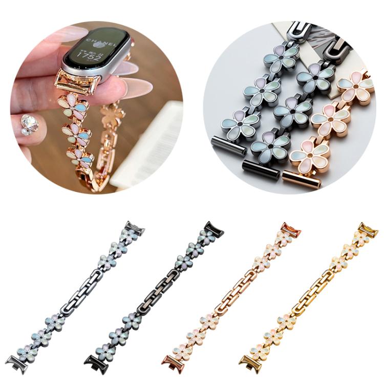 xDfind Sun Petal Metal Watch Band, For Xiaomi Band 10 Pro / 9 Pro / 8 Pro, For Redmi Watch 6 / 5 / 4, For Xiaomi Smart Band 10 / 9 / 8