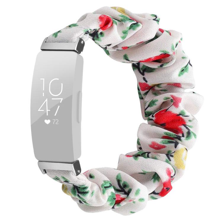 xDfind Polyester Elastic Wreath Watch Band For Fitbit Inspire, S, L