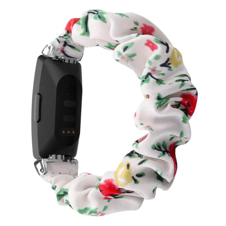 xDfind Polyester Elastic Wreath Watch Band For Fitbit Inspire, S, L