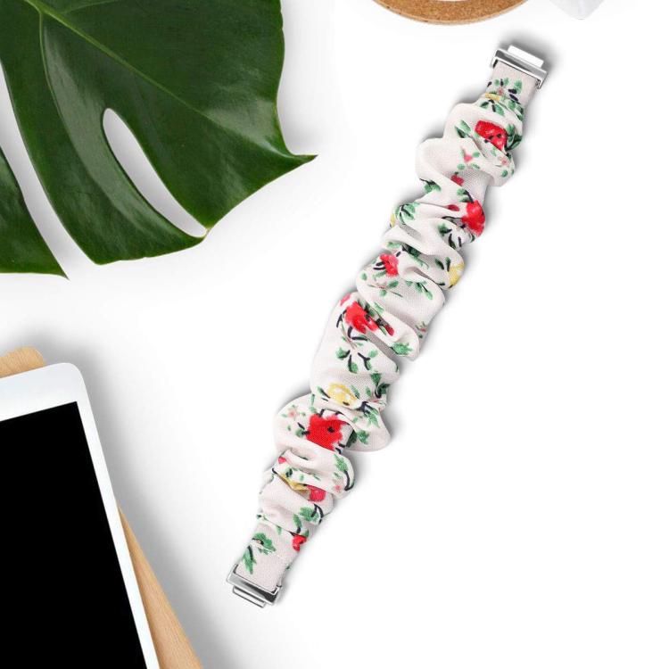 xDfind Polyester Elastic Wreath Watch Band For Fitbit Inspire, S, L