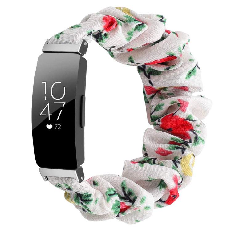 xDfind Polyester Elastic Wreath Watch Band For Fitbit Inspire, S, L