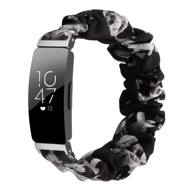 xDfind Polyester Elastic Wreath Watch Band For Fitbit Inspire, S, L