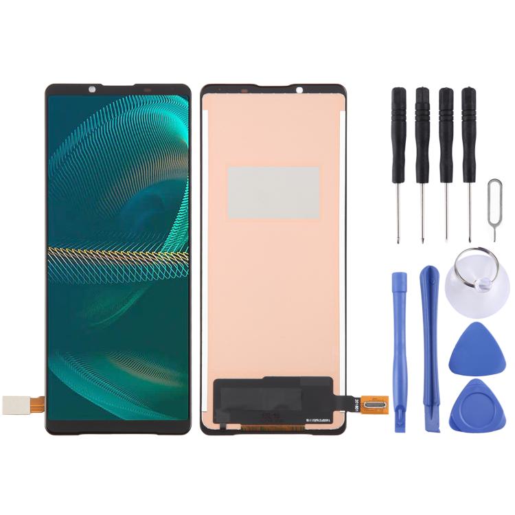 TFT LCD Screen with Digitizer Full Assembly, For Sony Xperia 5 IV, For Sony Xperia 5 III, For Sony Xperia 5 II, For Sony Xperia 10 II