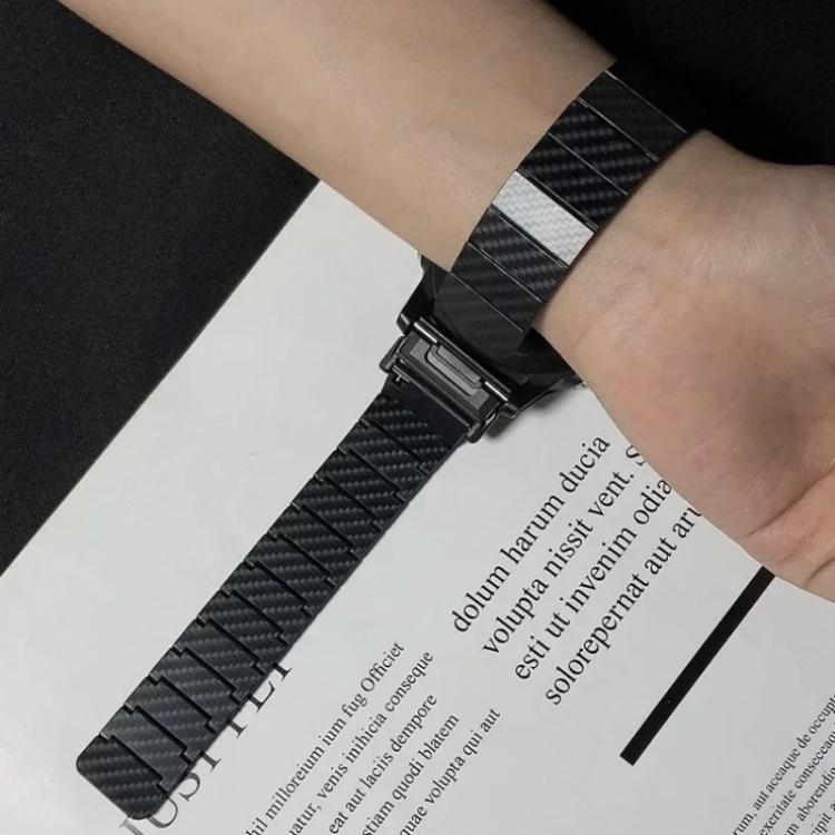 Carbon Fiber Magnetic Loop Watch Band, For Garmin 26mm, For Garmin 22mm
