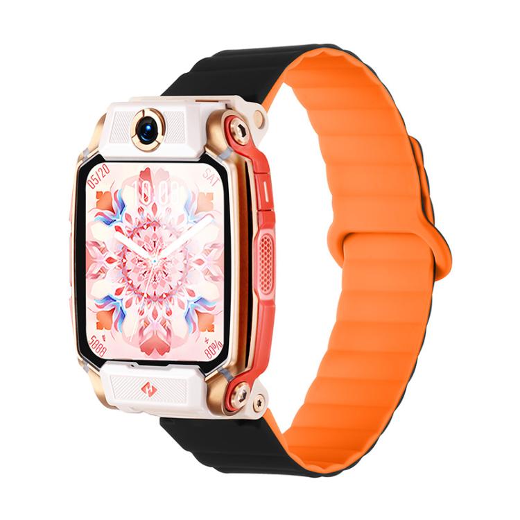 Two Color Magnetic Silicone Watch Band, For Imoo Watch Phone Series