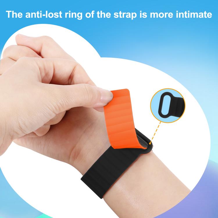 Two Color Magnetic Silicone Watch Band, For Imoo Watch Phone Series