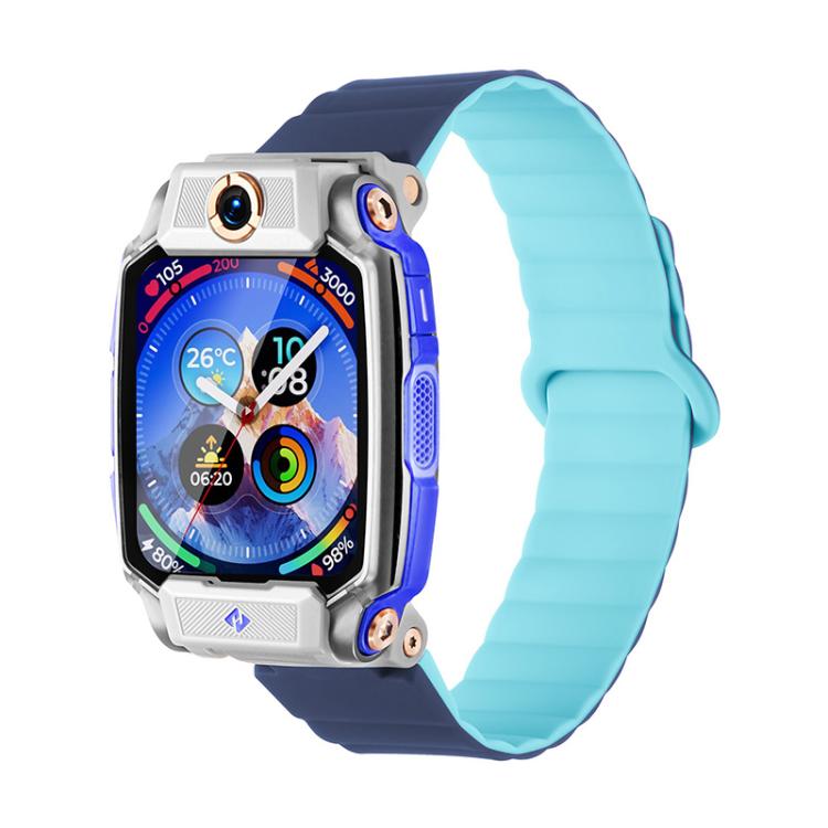 Two Color Magnetic Silicone Watch Band, For Imoo Watch Phone Series