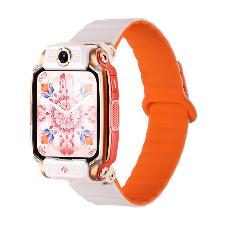 Two Color Magnetic Silicone Watch Band, For Imoo Watch Phone Series