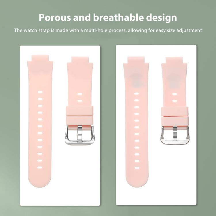 Solid Color Silicone Watch Band, For Imoo Watch Phone Z11 / Z10 / Z6