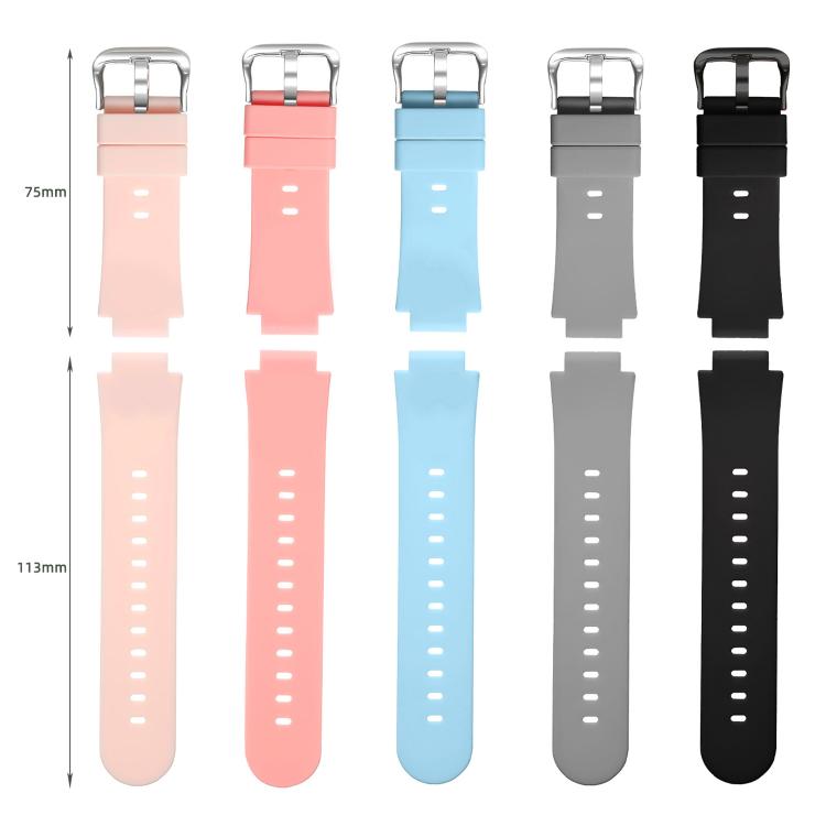 Solid Color Silicone Watch Band, For Imoo Watch Phone Z11 / Z10 / Z6