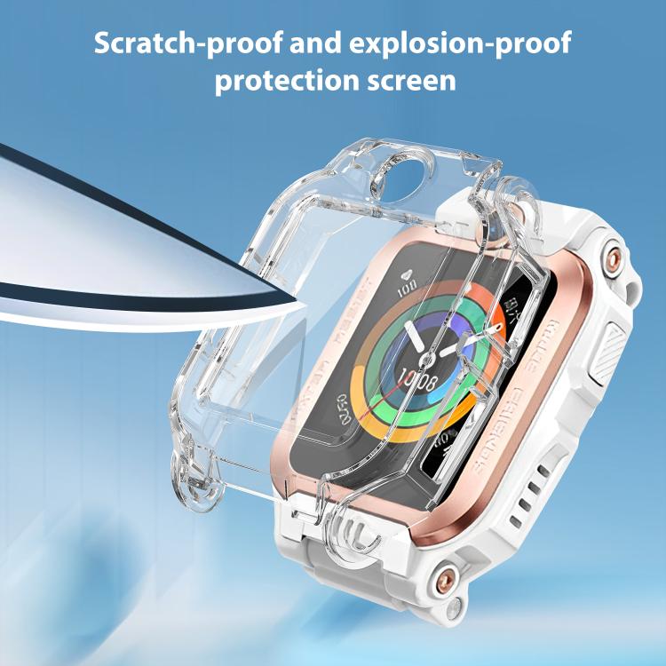 Tempered Film Integrated PC Watch Protective Cover, For Imoo Watch Phone Z6 / Z6A / Z6 Pro