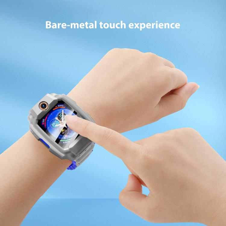 Tempered Film Integrated PC Watch Protective Cover, For Imoo Watch Phone Z11