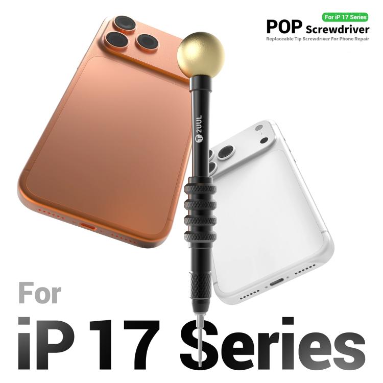 2UUL SD87 POP Screwdriver Replaceable Tip Screwdriver for iPhone 17 Series, 2UUL SD87