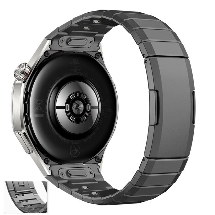 Arc One-beads Button Side-detachable Buckle Titanium Watch Band, For Huawei Watch GT 6 Pro