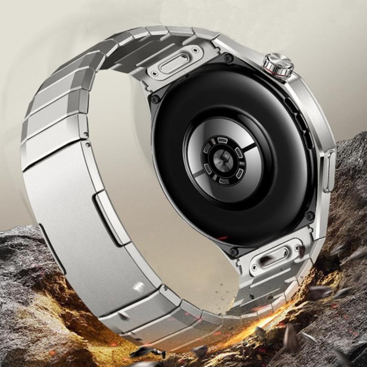 Arc One-beads Button Side-detachable Buckle Titanium Watch Band, For Huawei Watch GT 6 Pro