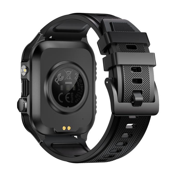 KT89 1.96 inch Square Screen Bluetooth Sports Smart Watch