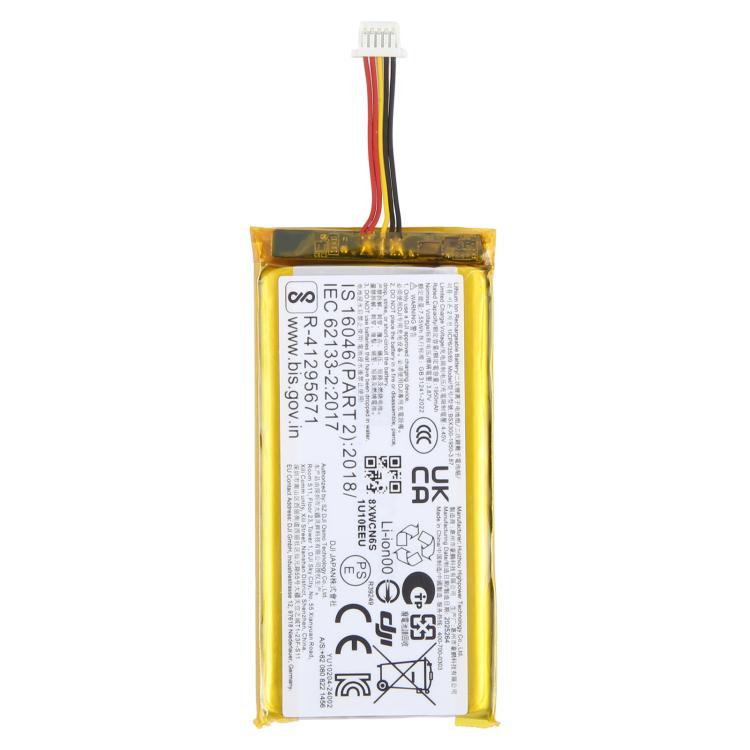 BSX300-1950-3.87 1950mAh Battery Pack For DJI Mic Mini 2 BSX300 BHX211 DMR02, For DJI Mic Mini 2