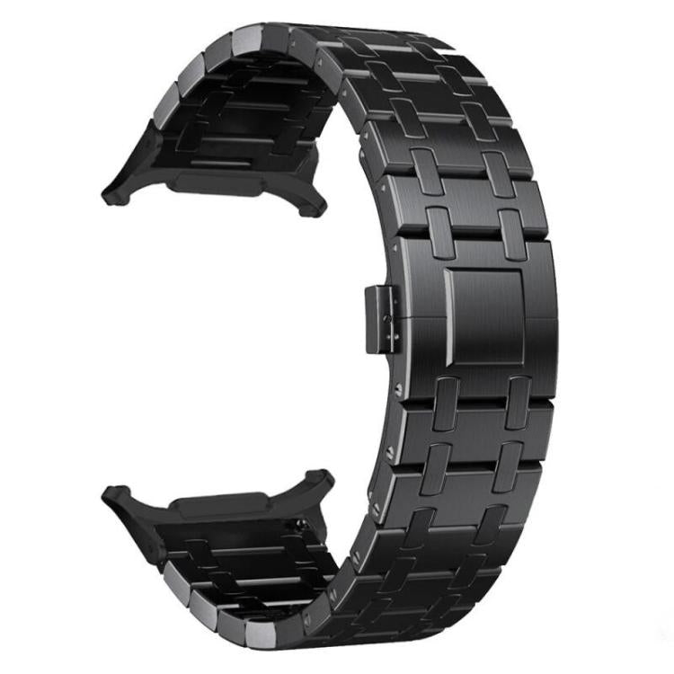 Butterfly Buckle Titanium Alloy Watch Band, For Samsung Galaxy Watch Ultra 47mm / Ultra 2025, For Samsung Galaxy Watch8 / Watch8 Classic