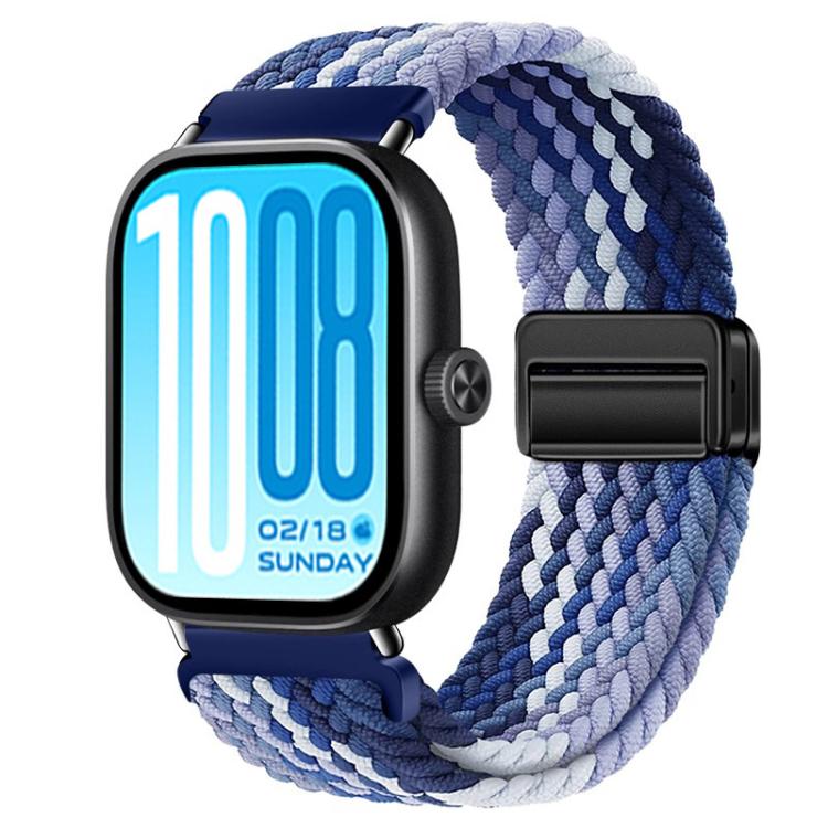 Magnetic Buckle Nylon Braided Loop Watch Band, For vivo Watch GT 2 / iQOO Watch GT 2, For vivo Watch GT / iQOO Watch GT