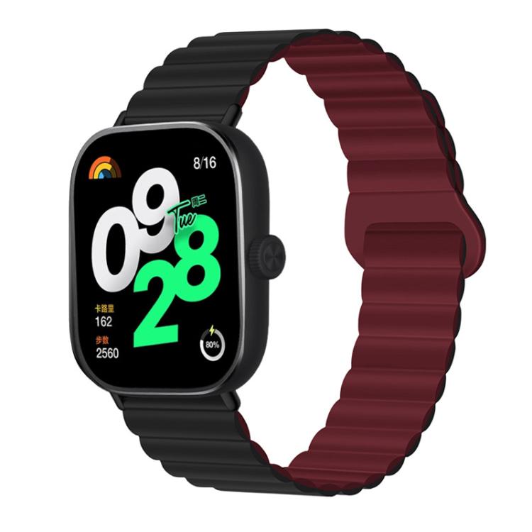 Reverse Buckle Magnetic Silicone Watch Band, For vivo Watch GT 2 / iQOO Watch GT 2, For vivo Watch GT / iQOO Watch GT