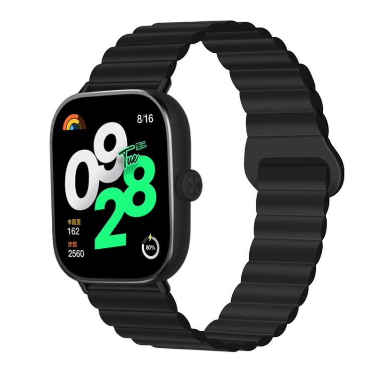 Reverse Buckle Magnetic Silicone Watch Band, For vivo Watch GT 2 / iQOO Watch GT 2, For vivo Watch GT / iQOO Watch GT