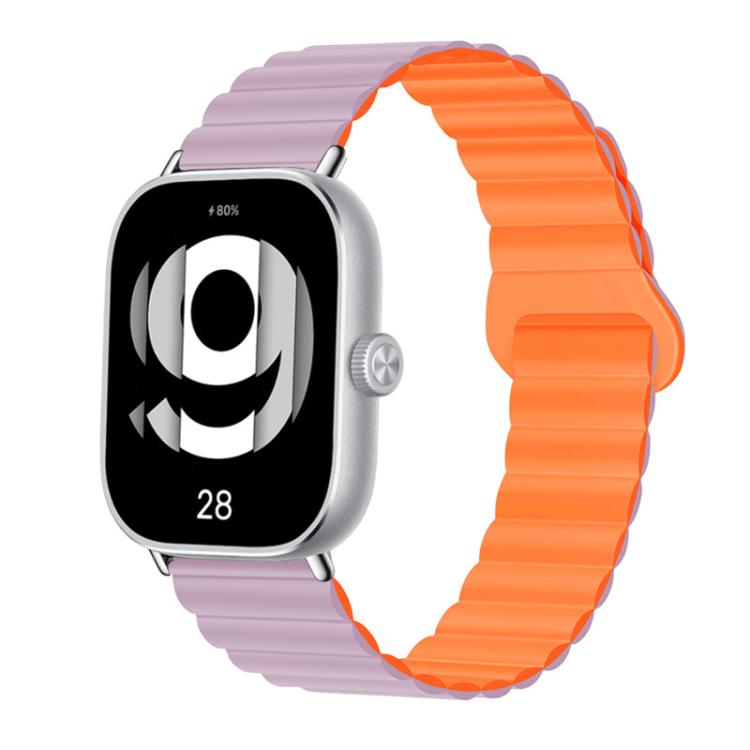 Reverse Buckle Magnetic Silicone Watch Band, For vivo Watch GT 2 / iQOO Watch GT 2, For vivo Watch GT / iQOO Watch GT