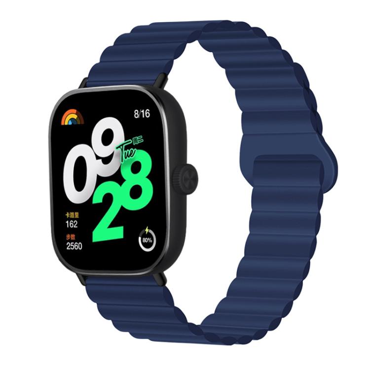Reverse Buckle Magnetic Silicone Watch Band, For vivo Watch GT 2 / iQOO Watch GT 2, For vivo Watch GT / iQOO Watch GT