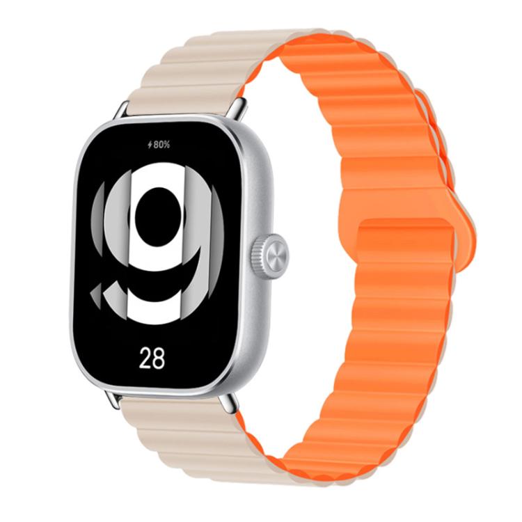 Reverse Buckle Magnetic Silicone Watch Band, For vivo Watch GT 2 / iQOO Watch GT 2, For vivo Watch GT / iQOO Watch GT