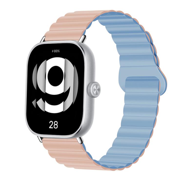 Reverse Buckle Magnetic Silicone Watch Band, For vivo Watch GT 2 / iQOO Watch GT 2, For vivo Watch GT / iQOO Watch GT