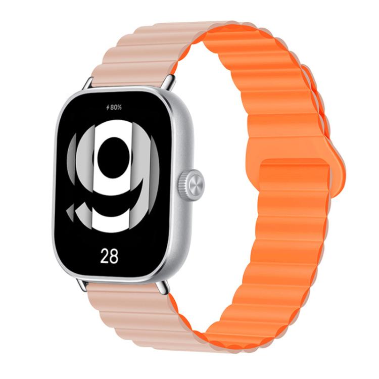 Reverse Buckle Magnetic Silicone Watch Band, For vivo Watch GT 2 / iQOO Watch GT 2, For vivo Watch GT / iQOO Watch GT