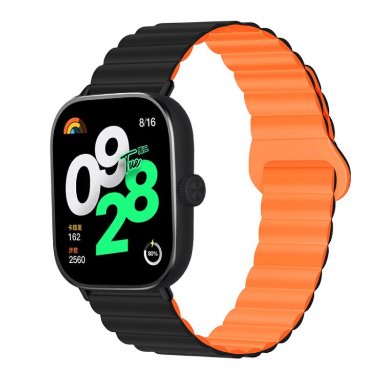 Reverse Buckle Magnetic Silicone Watch Band, For vivo Watch GT 2 / iQOO Watch GT 2, For vivo Watch GT / iQOO Watch GT
