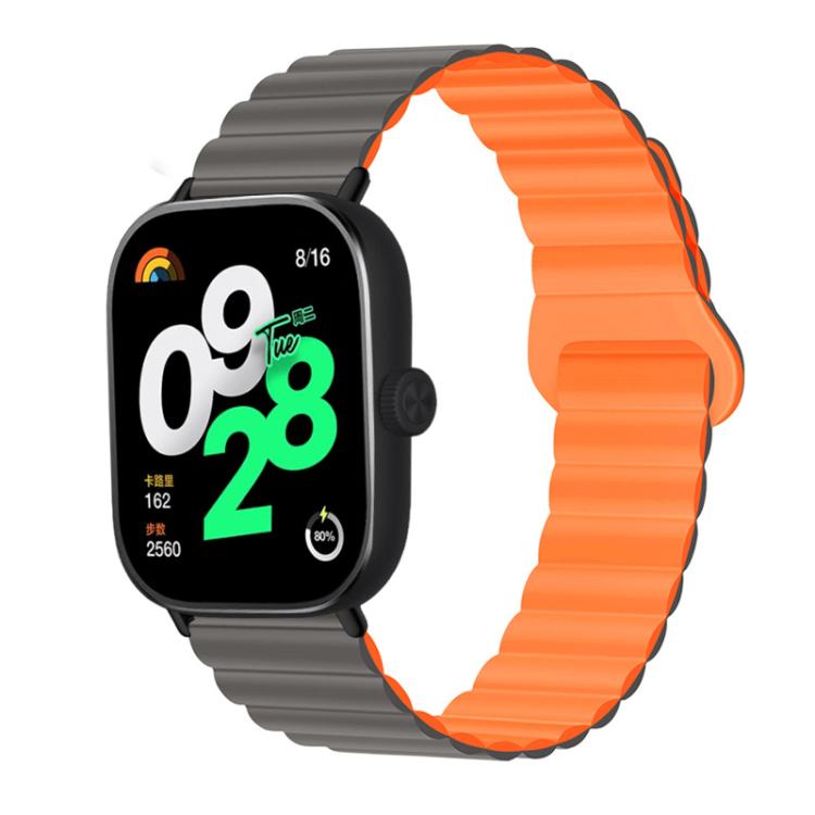 Reverse Buckle Magnetic Silicone Watch Band, For vivo Watch GT 2 / iQOO Watch GT 2, For vivo Watch GT / iQOO Watch GT