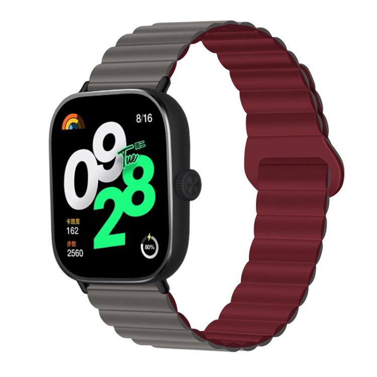 Reverse Buckle Magnetic Silicone Watch Band, For vivo Watch GT 2 / iQOO Watch GT 2, For vivo Watch GT / iQOO Watch GT