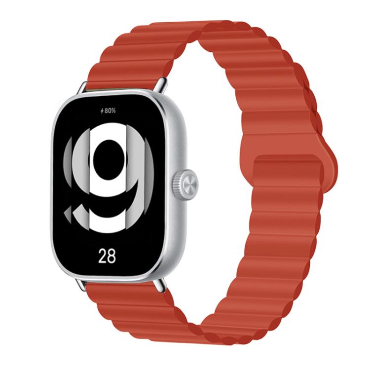 Reverse Buckle Magnetic Silicone Watch Band, For vivo Watch GT 2 / iQOO Watch GT 2, For vivo Watch GT / iQOO Watch GT