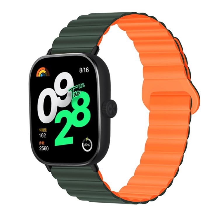 Reverse Buckle Magnetic Silicone Watch Band, For vivo Watch GT 2 / iQOO Watch GT 2, For vivo Watch GT / iQOO Watch GT