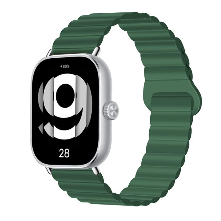 Reverse Buckle Magnetic Silicone Watch Band, For vivo Watch GT 2 / iQOO Watch GT 2, For vivo Watch GT / iQOO Watch GT