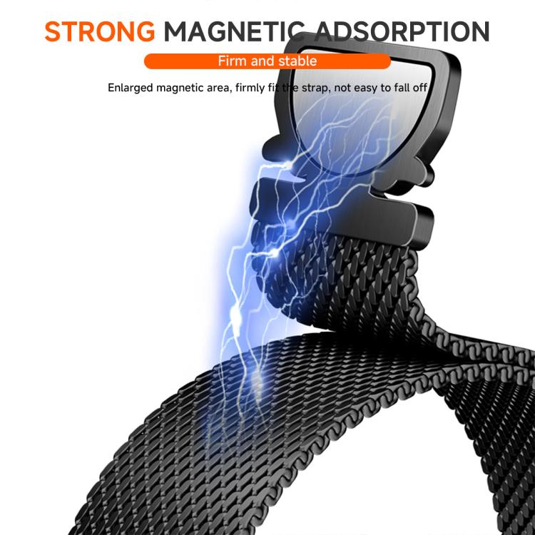 Magnetic Parachute Milanese Stainless Steel Watch Band, For vivo Watch GT 2 / iQOO Watch GT 2, For vivo Watch GT / iQOO Watch GT