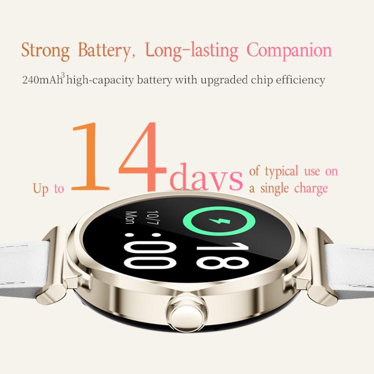 GTR4 1.27 inch TFT Screen Smart Watch for Lady IP68 Support Heart Rate Monitoring