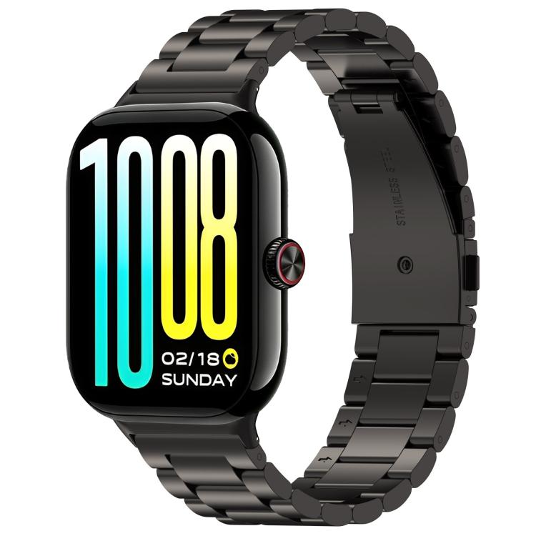 Three Beads Flat Buckle Titanium Alloy Watch Band, For vivo Watch GT 2 / iQOO Watch GT 2, For vivo Watch GT / iQOO Watch GT