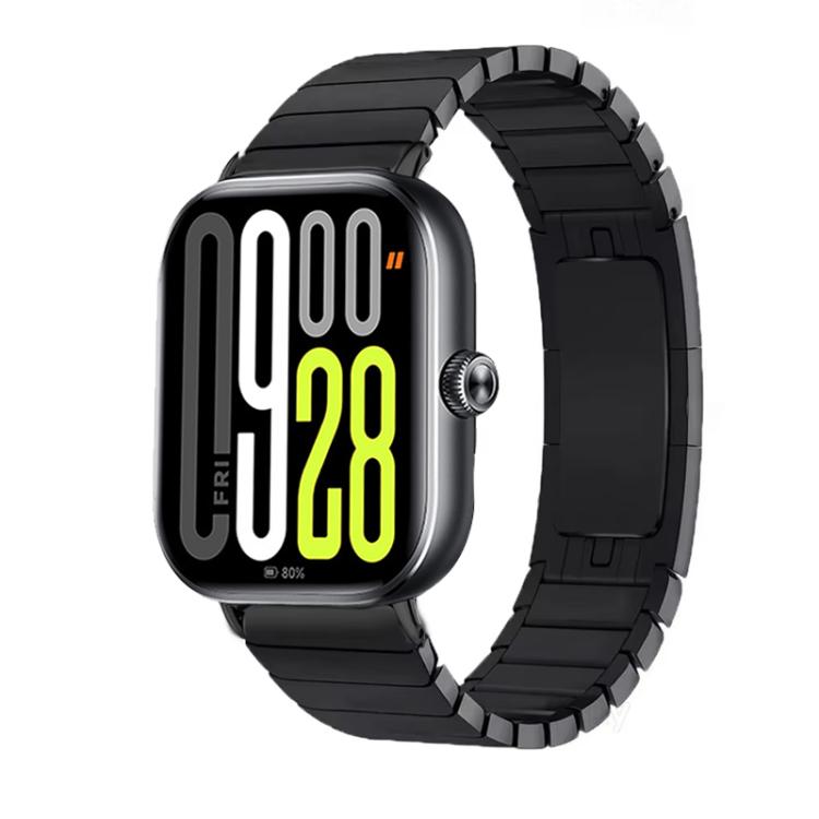 One Beads Dual-Press Butterfly Buckle Stainless Steel Watch Band, For vivo Watch GT 2 / iQOO Watch GT 2, For vivo Watch GT / iQOO Watch GT