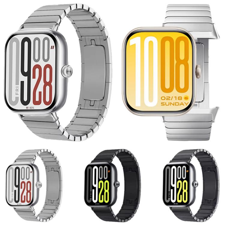 One Beads Dual-Press Butterfly Buckle Titanium Alloy Watch Band, For vivo Watch GT 2 / iQOO Watch GT 2, For vivo Watch GT / iQOO Watch GT