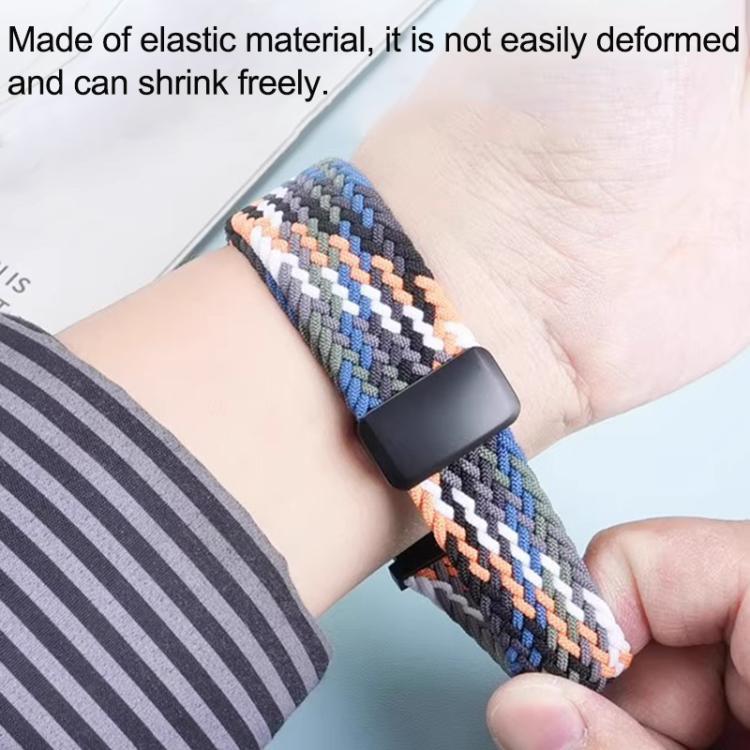 Magnetic Buckle Elastic Nylon Braided Watch Band, For Honor Watch X5