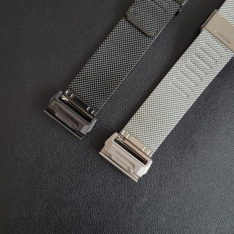 Separate Tactix Milanese Buckle Stainless Steel Watch Band, For Garmin 26mm, For Garmin 22mm, For Garmin 20mm